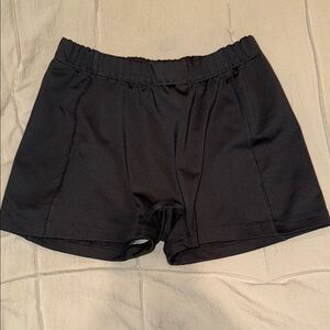 bcg Gray Spandex Shorts Elastic Waistband